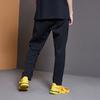 Li Ning SS20 Fashion Week Runway Series Straight Leg Knitted Casual Sports Pants Men Bottoms Standard-Black AKLP285-1