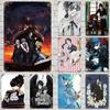 Ciel Phantomhive Cartoon Vintage Metal Tin Signs Posters Decor Retro Metal Plaque Wall Art Decor for Garage Bar