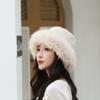 Hat for Women Autumn and Winter Plush Fashionable Fisherman Hat Small Face Warm Cute Ear Protection Lei Feng Hat