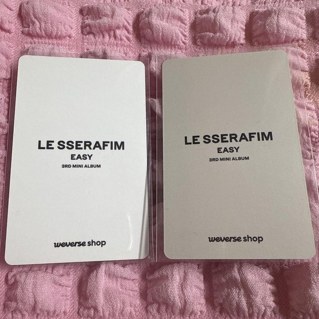 [USED] Lu Seraphim Easy Showcase Trading Card Chaewon