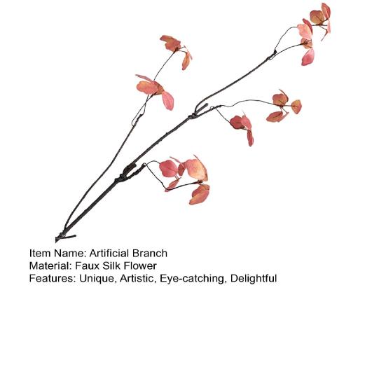 Artificial Fall Leaves Stems Realitic Faux Branches with Leaves for Vase Fake Plants Picks for Home Table Autumn Festival Thanksgiving Christmas Decor