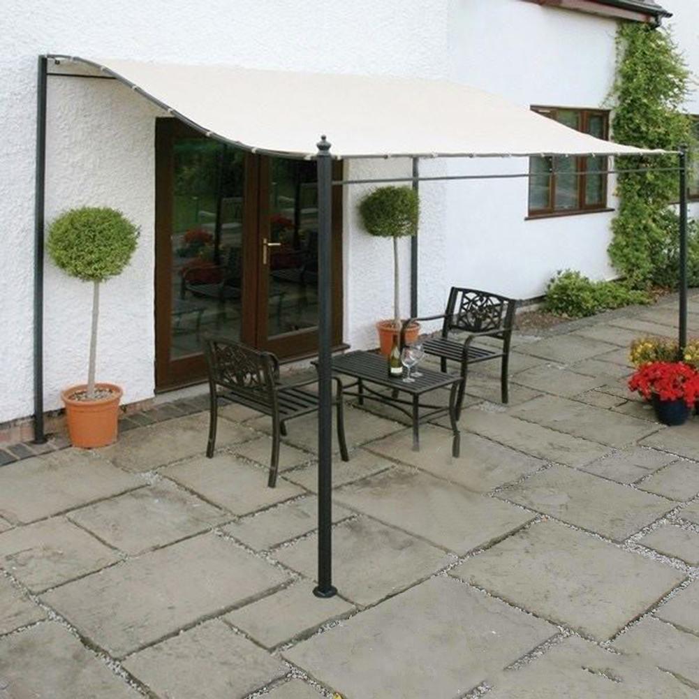 Waterproof 420D Oxford Patio Canopy Replacement Fabric - Sunshade Tent Cover