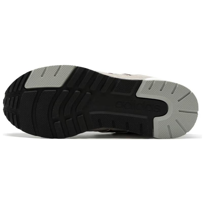 adidas Neo Run 80S Comfortable Versatile Shock Absorbing Non-Slip Durable Breathable Lightweight Low-Top Casual Shoes Men Sneaker Gray HP6114