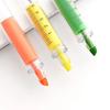 6PCS Syringe Fluorescent Highlighter Color Marker Liner Novelty Office School Student Learning Supplies