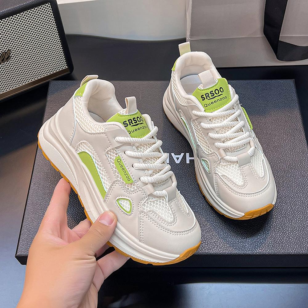 Breathable Anti-slip Soft Bottom Maternity Sneakers Women Large Size 4142 Spring Summer Casual Shoes Comfortable Net Surface