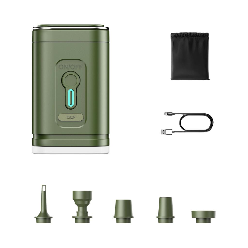 Cordless Rechargeable for Inflatable Pool, Swimming, Mattress, - Multi-functional Inflator Deflator