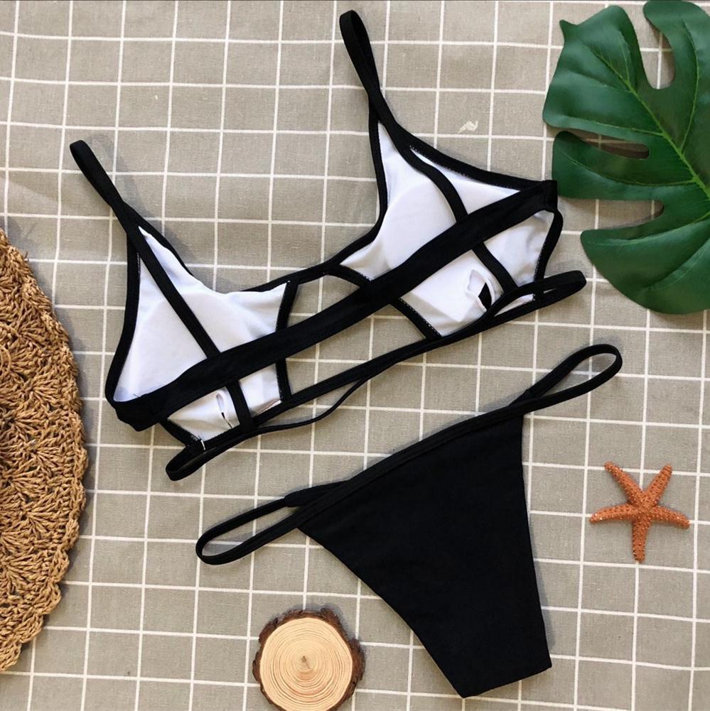 Popular Multicolor Solid Women's Swimsuit - In Stock & Hot-Selling