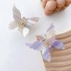 Elegante handgefertigte Acetat-Haarklammer im Schmetterlingsstil für trendige Mädchen