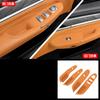 For Tank 500 2022-2026 Rising Window Panel Silicone Protective Pad Door Handle Sticker Dirt-resistant Automobile Supplies