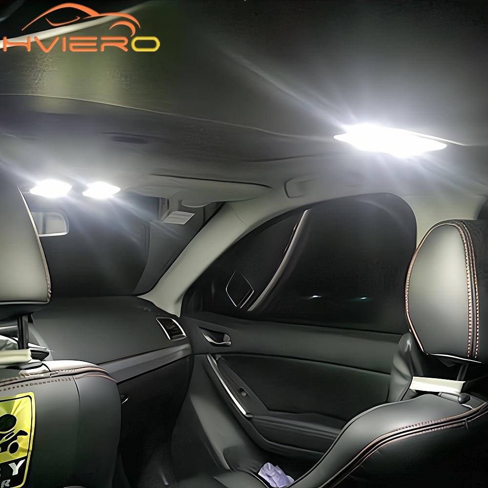 2pcs T10 Led Signal Lamp Car Bulb W5W 194 168 Trunk Reading Interior Lamps Clearance Backup Reverse Light License Plate White