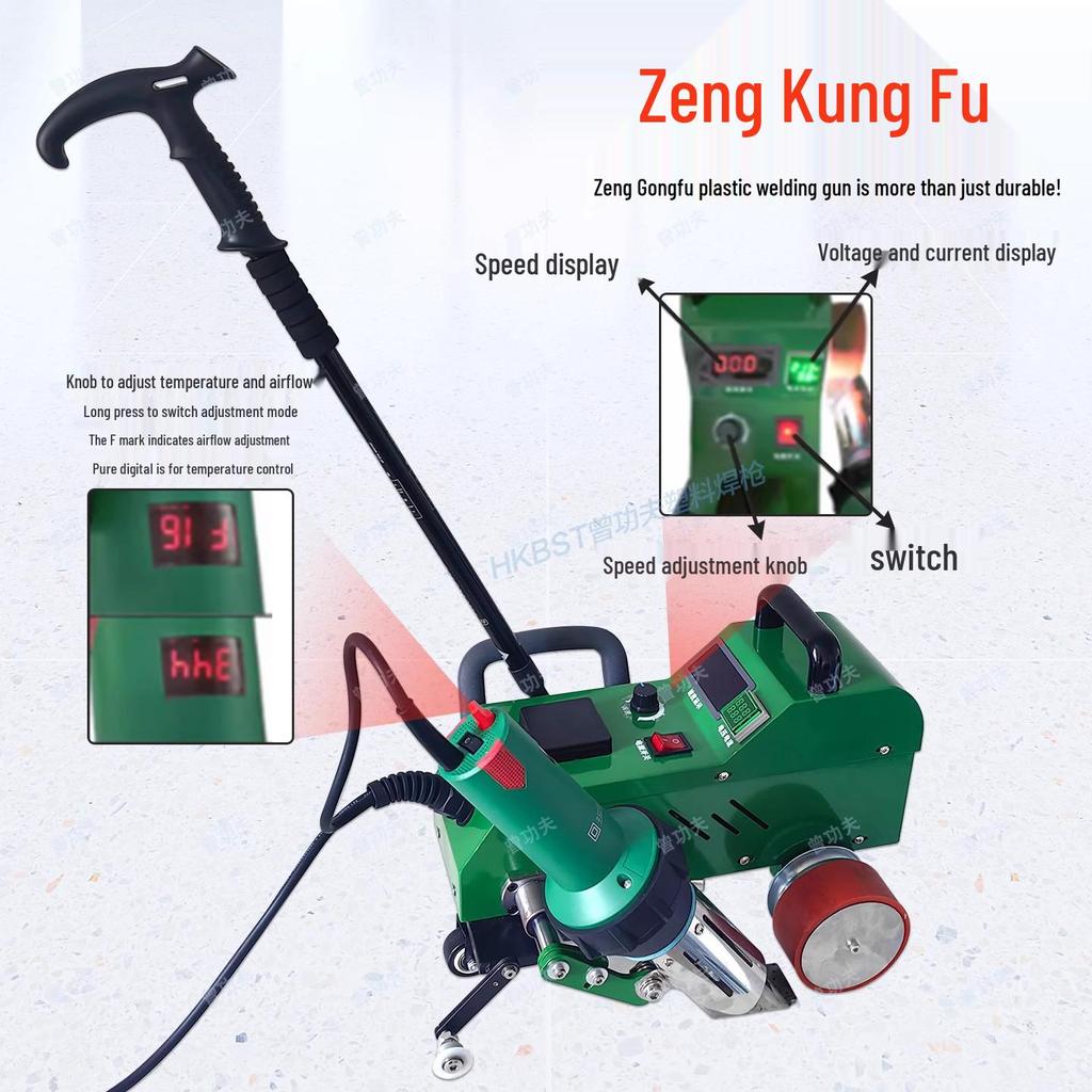 3600W PVC Tarpaulin Welder & TPO Heat Sealer for Advertising Printing and Roller Shutter Doors.
