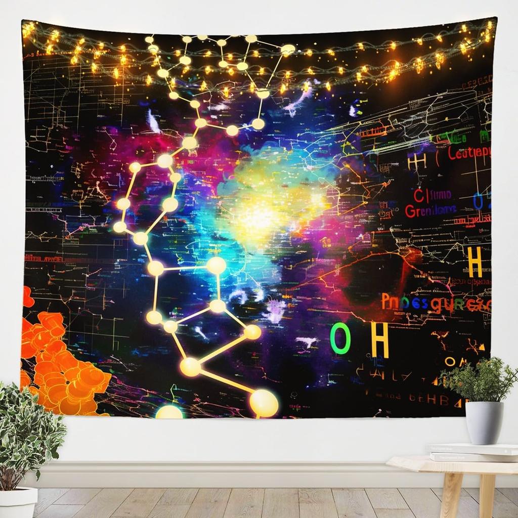 School Supplies Tapestries Drawing Board Paintbrush Wall Hangings Art,Students School Study Tapestry Fine Arts.Themed Wall Art