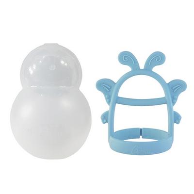 Agaphra Butterfly Wrist Teether + Case, Blue, Korean Baby Products