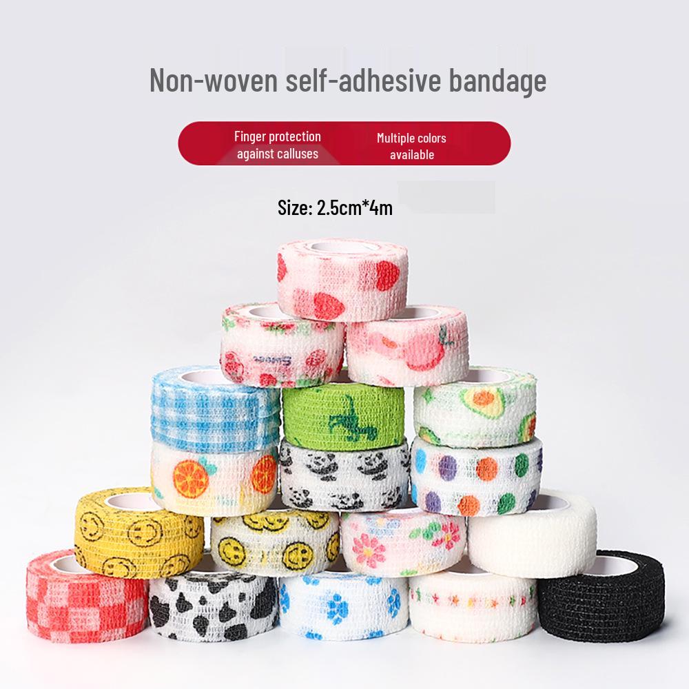 Elastic Finger & Wrist Support Bandage – Non-Slip Self-Adhesive Protection for Writing & Sports