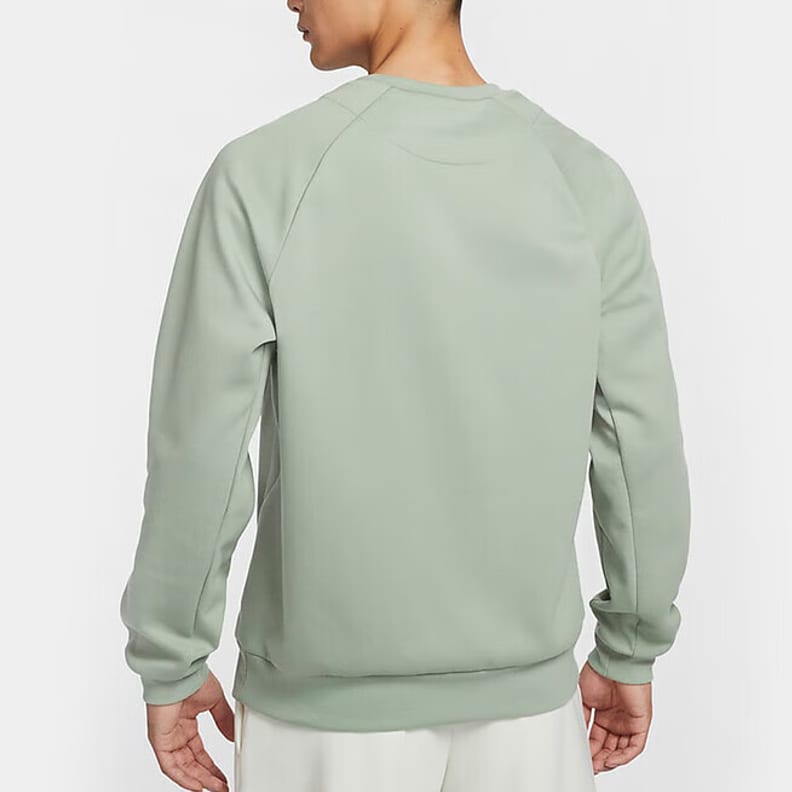 Nike Primary Sweatshirts Men's Light Green Gray Crew Neck Moderate FZ0972-370