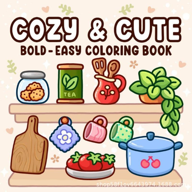 Cartoon Animal Coloring Book For Kids Drawing Activity
