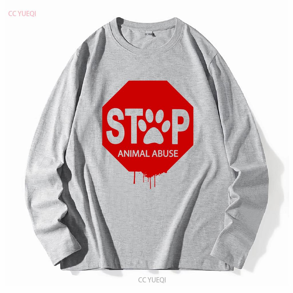 Mens Stop Animal Abuse T Shirt Rights Vegan Vegetarian vintage Washed Stylish Breathable Top For Everyday Wear graphic Slightly