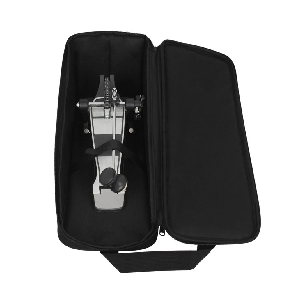 IRIN Bass Drum Pedal Bag Percussion Accessories Jazz Drum Single Pedal Leather Sponge Carrying Case Musical Instrument Storages