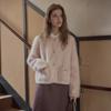 Proud Mary Pm_Soft Pink Fluffy Jacket