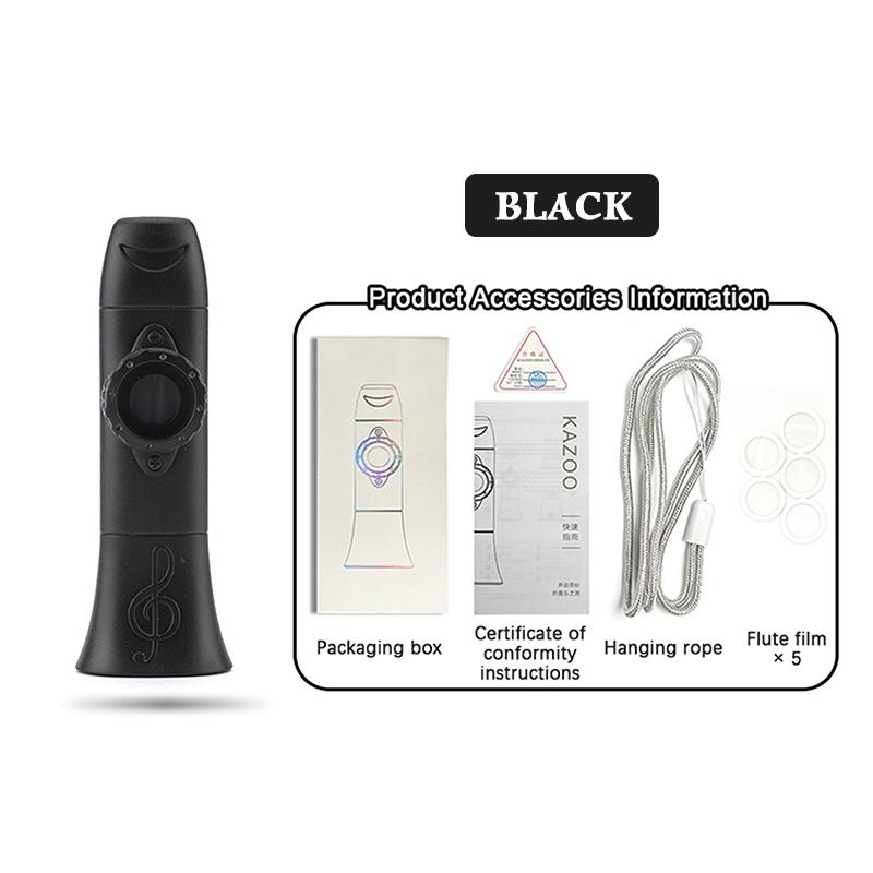 Mini Kazoo For Adults Kids Professional Kazoo Reusable For Guitar Ukulele Violin Piano Keyboard Easy To Learn Musical Lovers