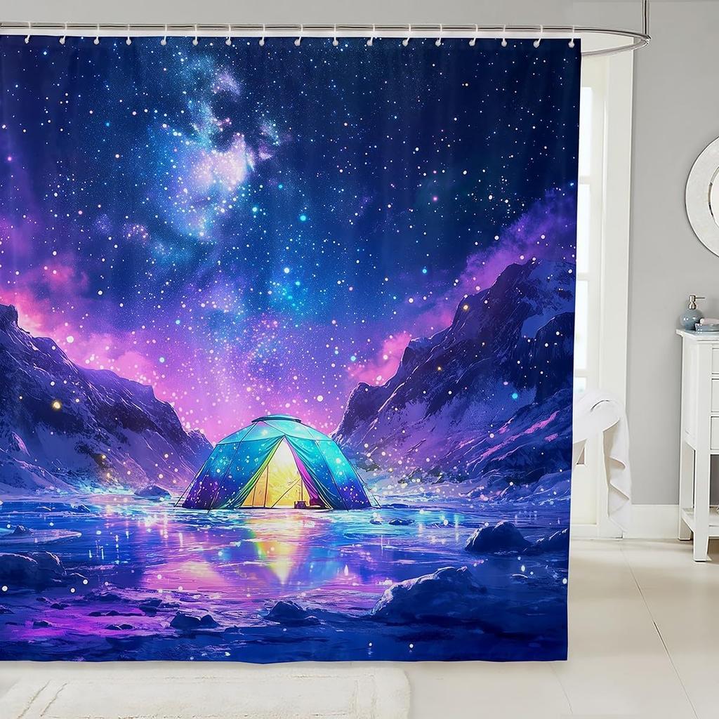 Guinea Pig Shower Curtain Set,Cute Pet Animals Bathroom Curtain,Kids Girls Teens Colorful Daisy Floral Waterproof Fabrics Kawaii