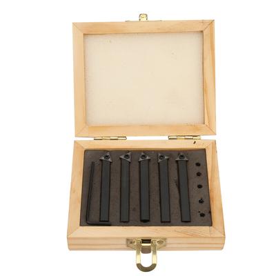 5 Τεμ 14in Ενδεικτοποιήσιμο Εργαλείο Κοπής με Ένθετο Συγκολλημένου Καρβιδίου για Τόρνευση, Μηχανική Επεξεργασία Τόρνου