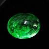 Natural Green Colombian Emerald 6ct Oval Cut Certified Loose Gemstone