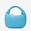 2025 Trendy Woven Hobo Bag for Women Style Half Moon Shoulder Bag Small Crescent Crossbody Purse