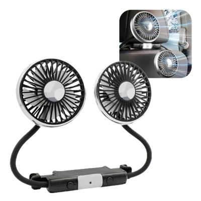 Car Car Double Powerful Heatstroke Back Seat Thickness Air Conditioner USB 360 Degrees Fan, Circulator, Fan, Fan, Airflow, Compact, Prevention,