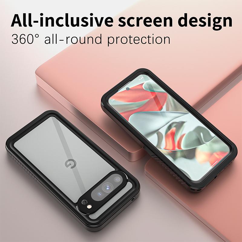 IP68 Waterproof Case For Google Pixel 9 Pro XL 9A Pixel 8 7A 6 Diving Swim Outdoor Sports Full Cover Military Grade Anti Fall