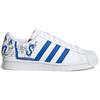adidas Scarpe da Skate Casual Resistenti all'Usura Super Comode Originali Bianche Blu Unisex 'White Blue' Sneakers GW5784