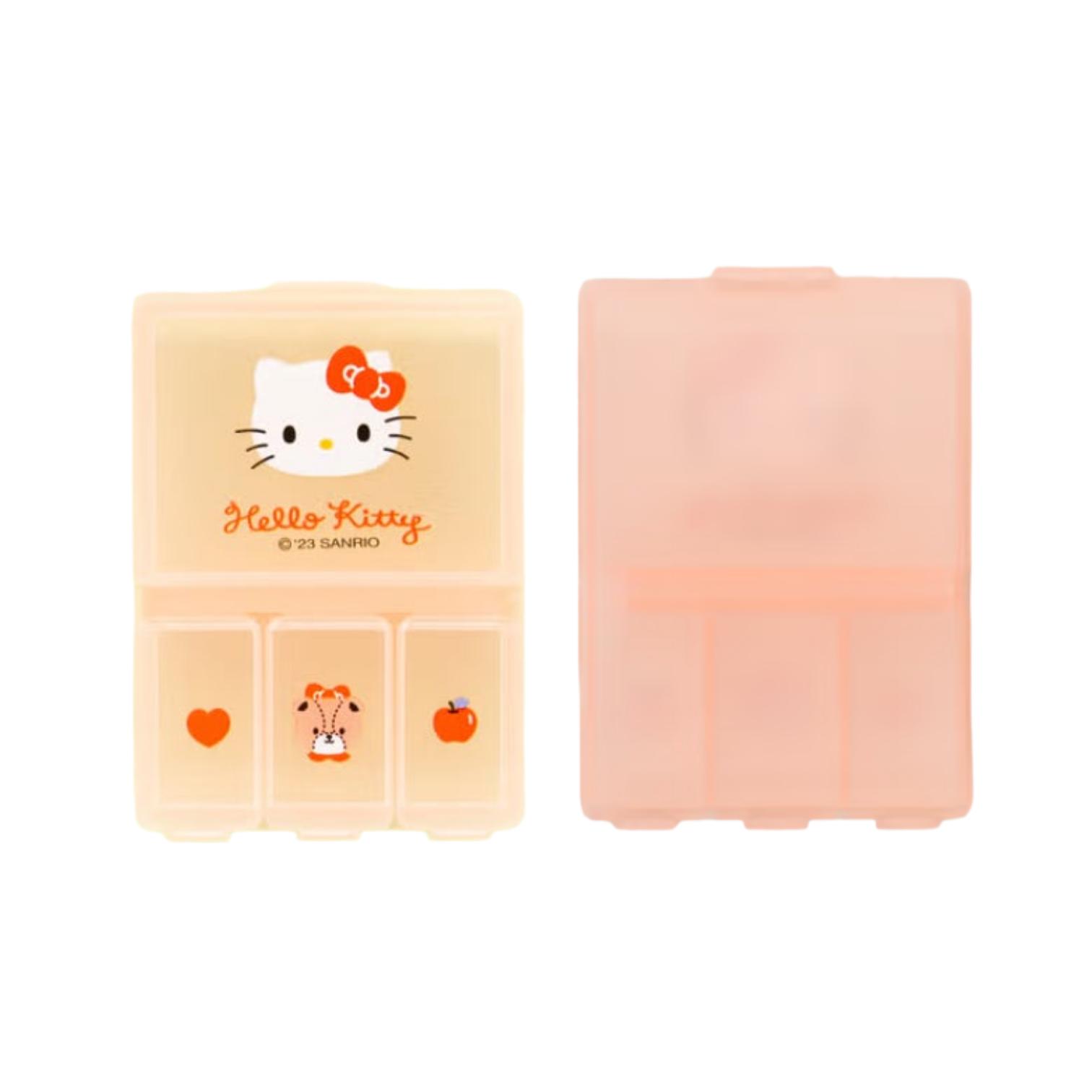 daiso korea Hello Kitty, My Melody 4-секционный многофункциональный кейс