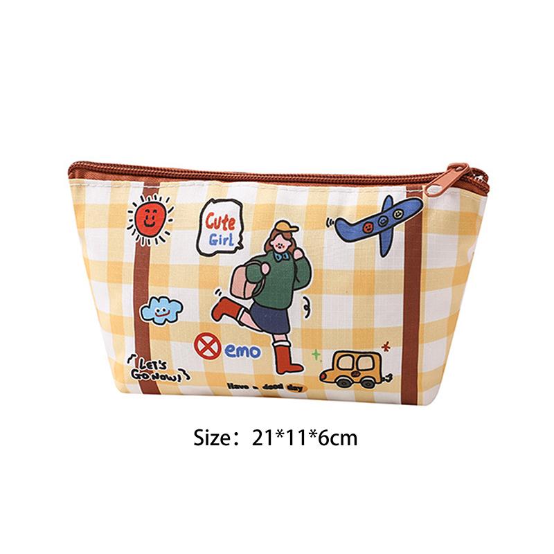 Cute Travel Storage Bag Large Capacity Waterproof Cartoon Portable Clothes Underwear Shoes Luggage Storage Bag With Zipper