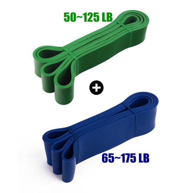 Robuste Latex-Widerstandsbänder, elastisches Übungsband für Sport, Kraft, Klimmzug-Unterstützungsband, Workout, Pilates, Fitnessgeräte