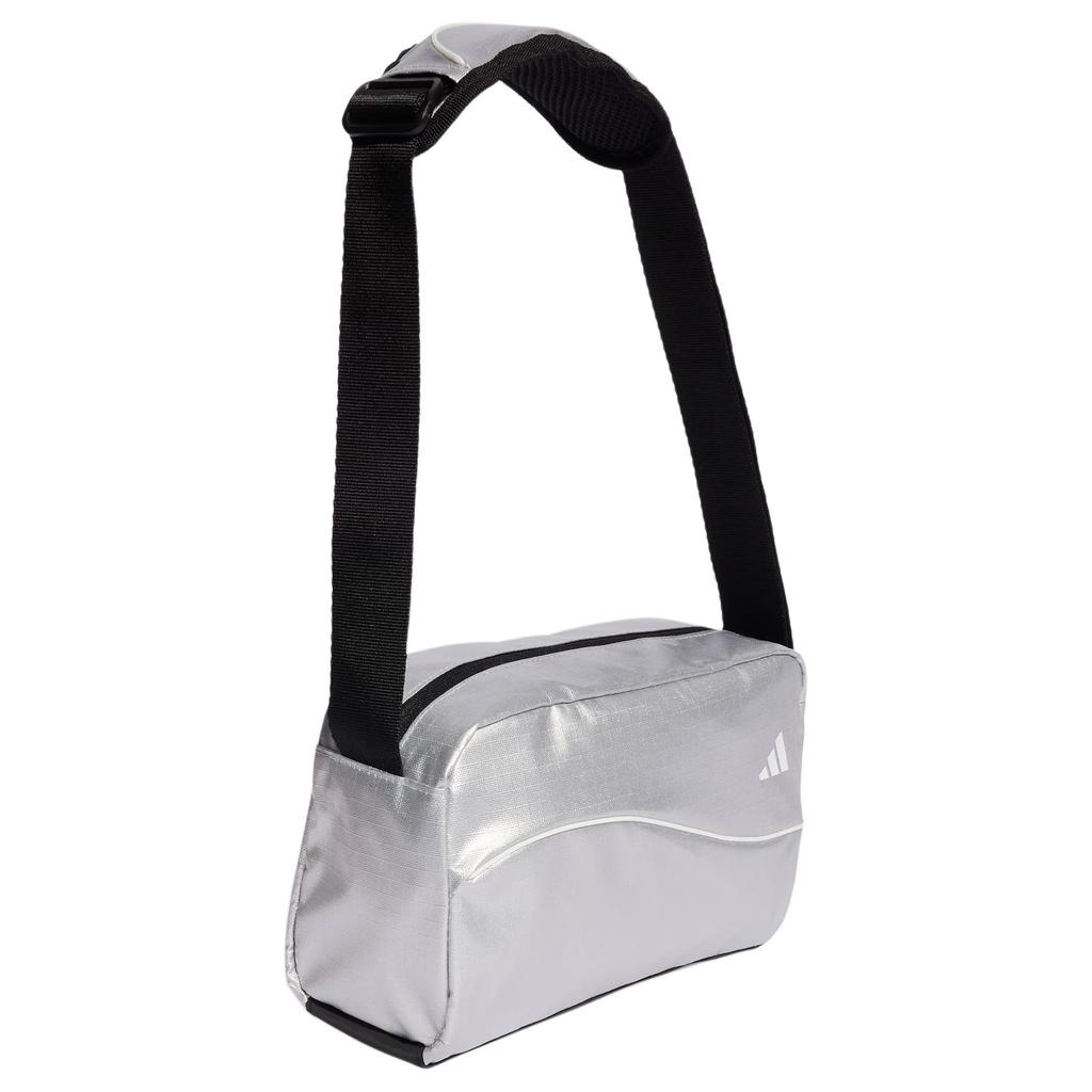 Adidas Polyester Shoulder Bag Mini Women's Silver Adidas JM0157