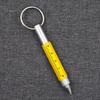 Mini Multifunction Ballpoint Pen Stylus 6 In 1 Metal Screwdriver Touch Screen Tool Pen Small Scale Keychain Pens Gift Accessory LXY