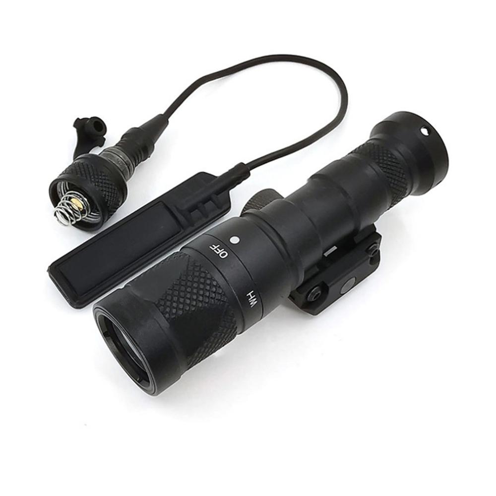 1PC 140 lumens Black M300V Scout Weapon Light 140 Lumens Mini LED With Flash