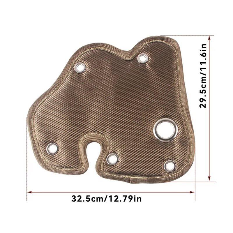 Blanket For Turbocharger Heat Insulation Shield For Turbo Garrett 1446 Abarth 500 595 Turismo