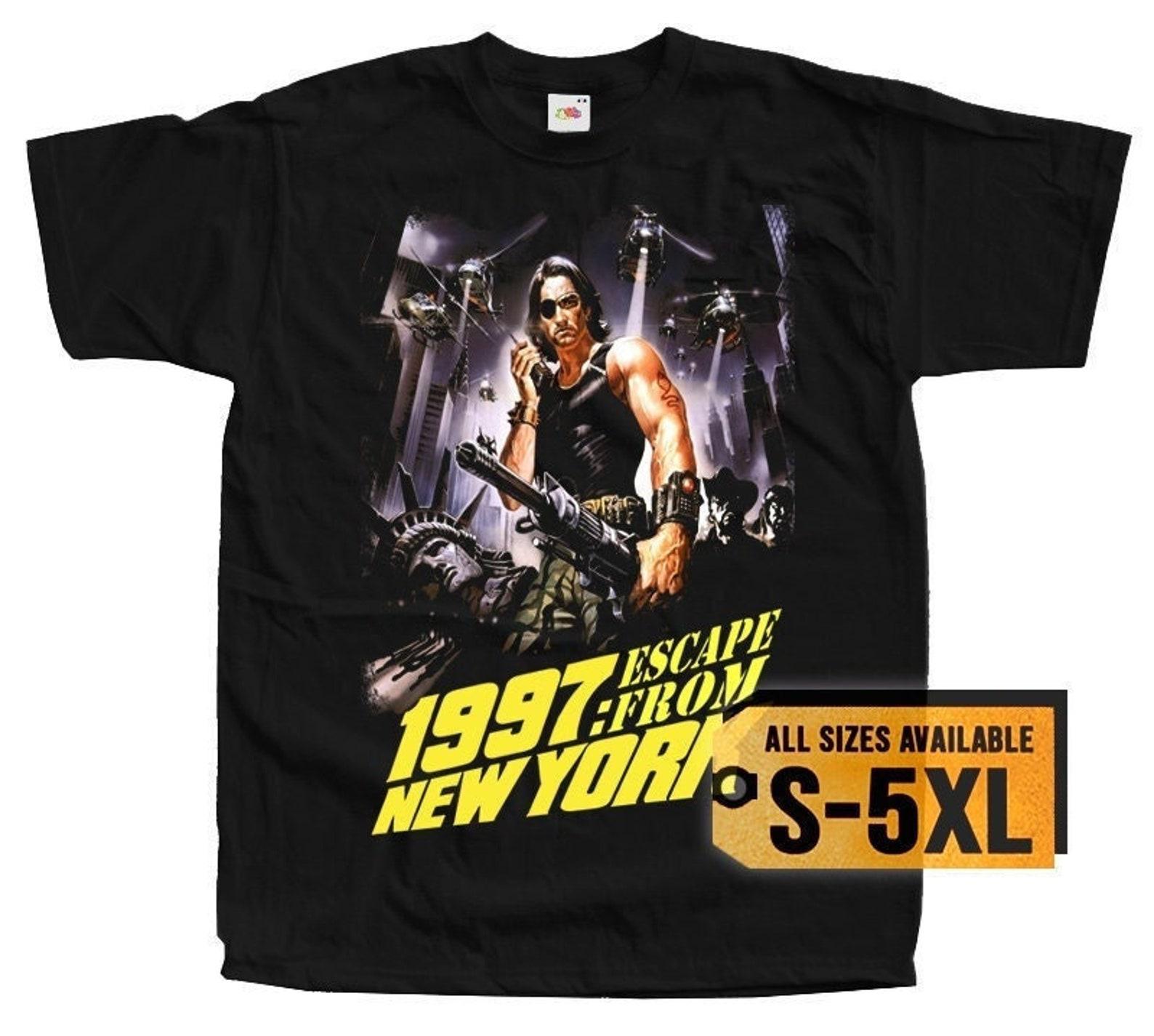 Escape from New York V1 Poster Men T-Shirt all sizes S-5XL 4XL