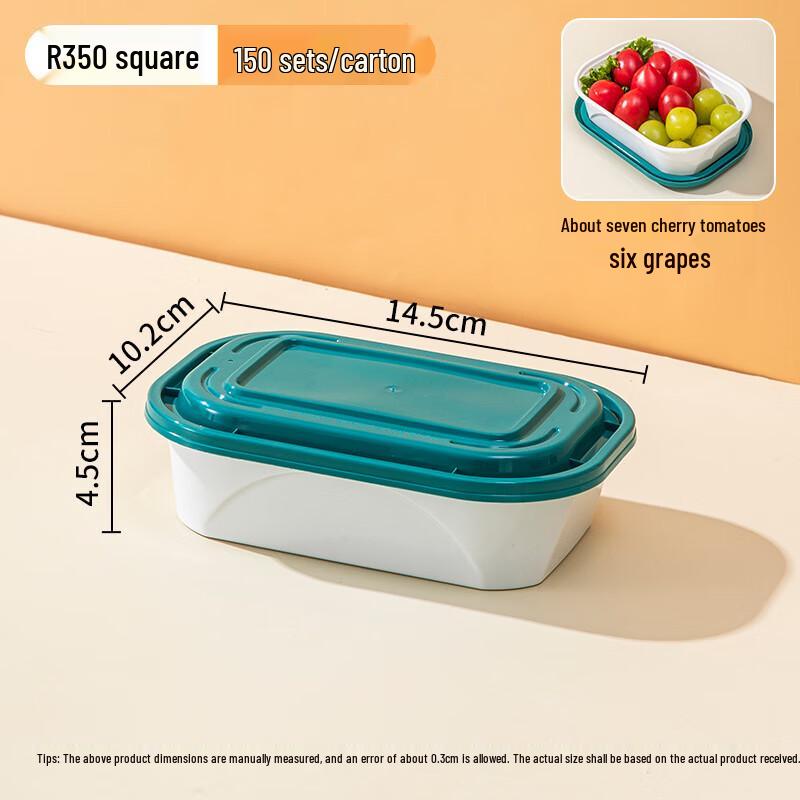 

Rectangular Plastic Takeaway Containers