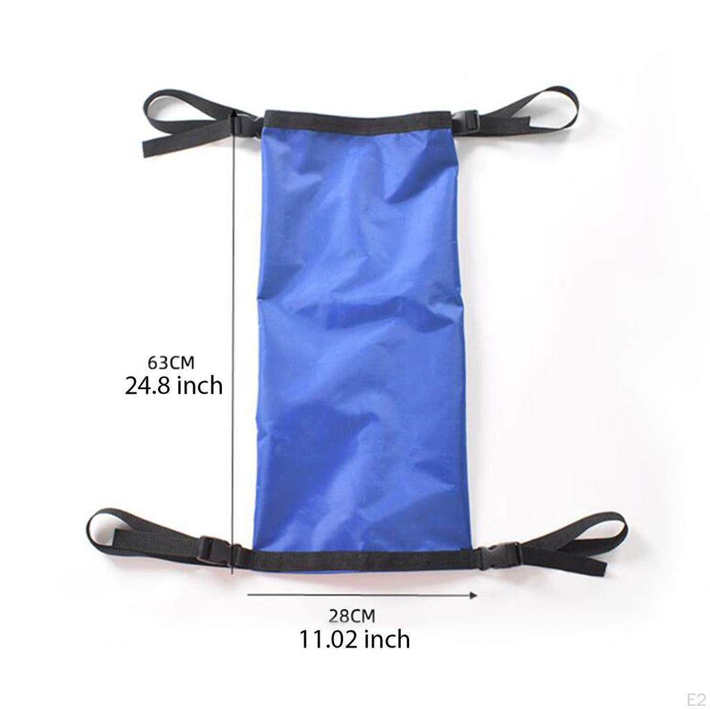 Gas Tank Holder for Wheelchair Attachment Easy To Clean Cylinder Carrier Bag