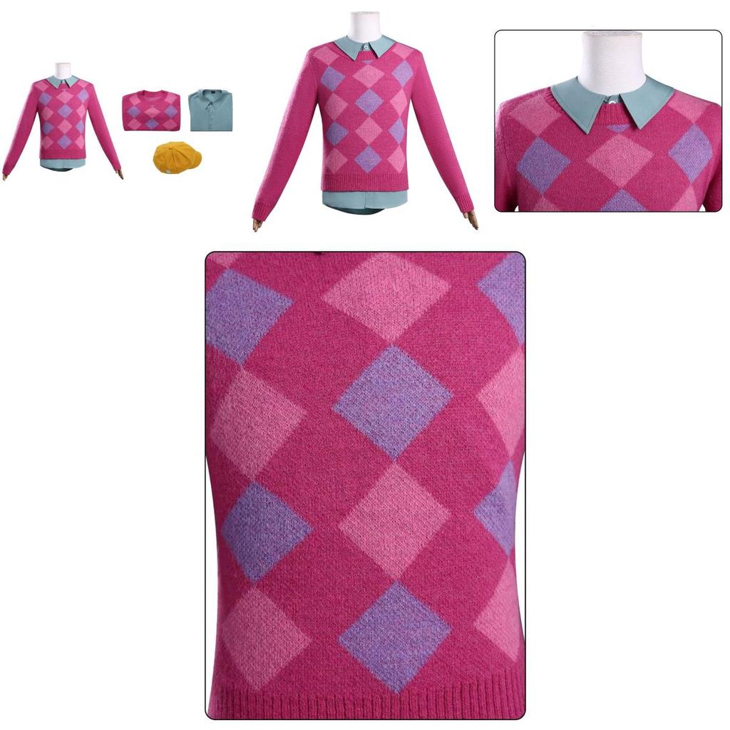 Kpop Demon Hunters Performance Outfit With Printed Pattern For Cosplay Events