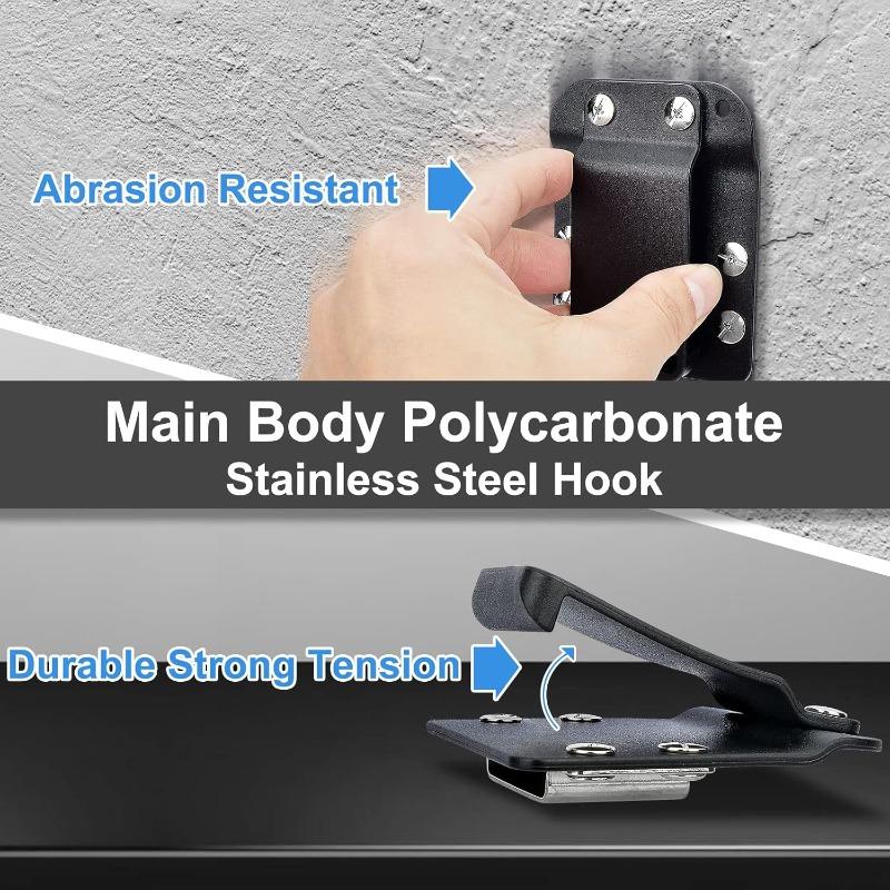 Xiaomi Clip-On Tool Belt,Drill Holder,Portable Hook Holster for Cordless Drill,Impact,Nailer,Tape Measure or Any Tools with Hanger Clip