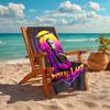 1Pc Crystal Lake Horror Beach Towel Quick Dry Multiuse For Beach Pool Gym Yoga Home Travel Christmas Halloween Xmas Gift En123