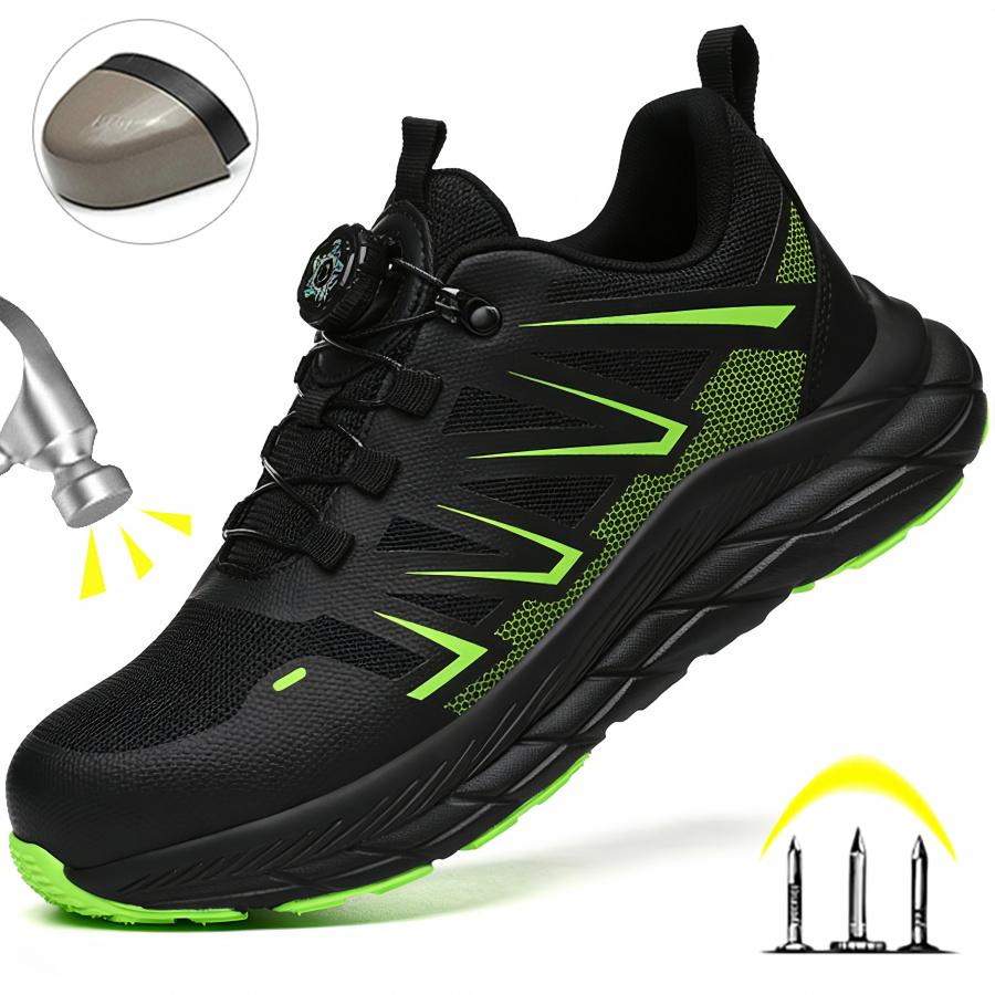 Men Work Safety Shoes Anti-puncture Working Sneakers Male Indestructible Work Shoes Men Boots Lightweight Men Shoes Safety Boots