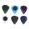 20Pcs Guitar Pick Grip Self-adhesive Guitar Pick Rubber Anti-sweat Round Ultra Thin Grip for Guitarist