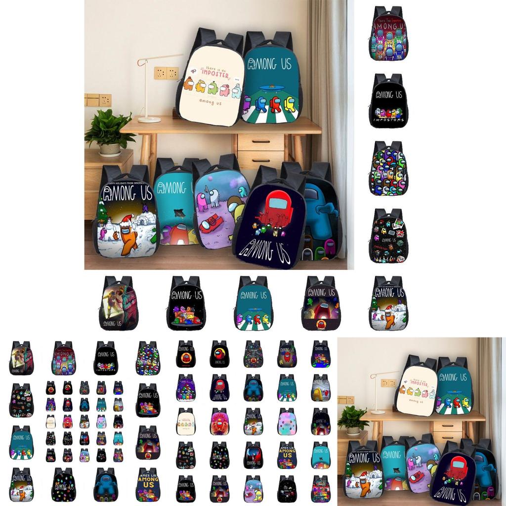 Backpack Students Spaceman Schoolbag Travel Bag Bookbag Shoulderbag