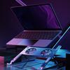 Adjustable Laptop Holder with Detachable Cooling Fan - Portable Stand for