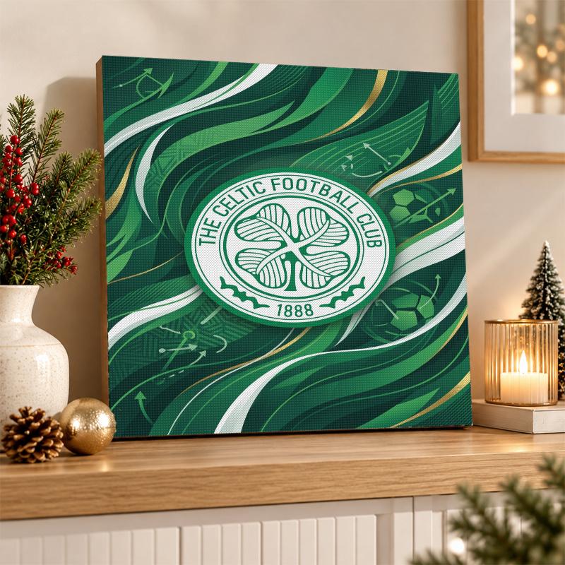 Celtic FC Diamond Painting Kit 5D Full Drill DIY Diamond Mosaic Wall Art Home Decor