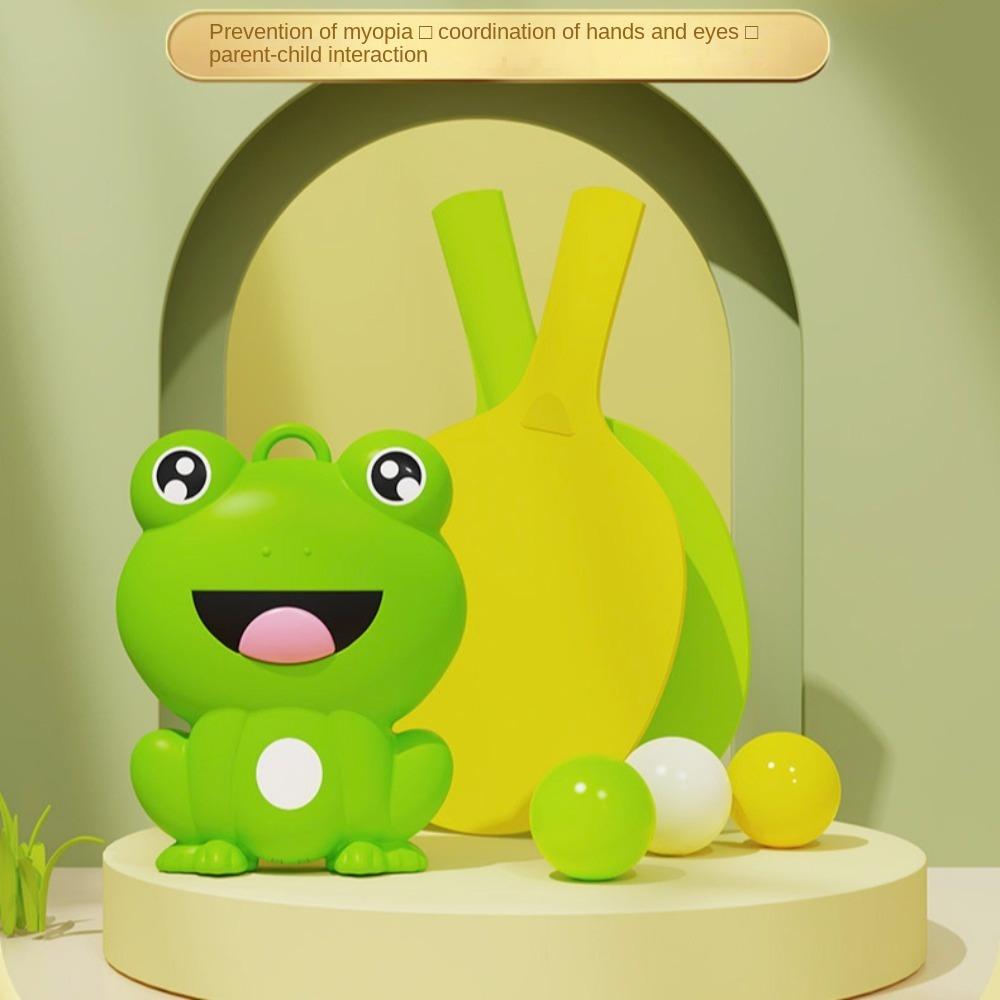 Self-Training Table Tennis Trainer Hanging Frog Sports Toy  Batting Practice